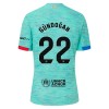 Officiële Voetbalshirt FC Barcelona Gundogan 22 Derde 2023-24 - Heren